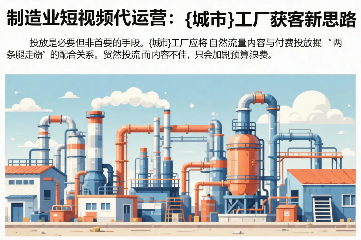 制造业短视频代运营：中山工厂获客新思路