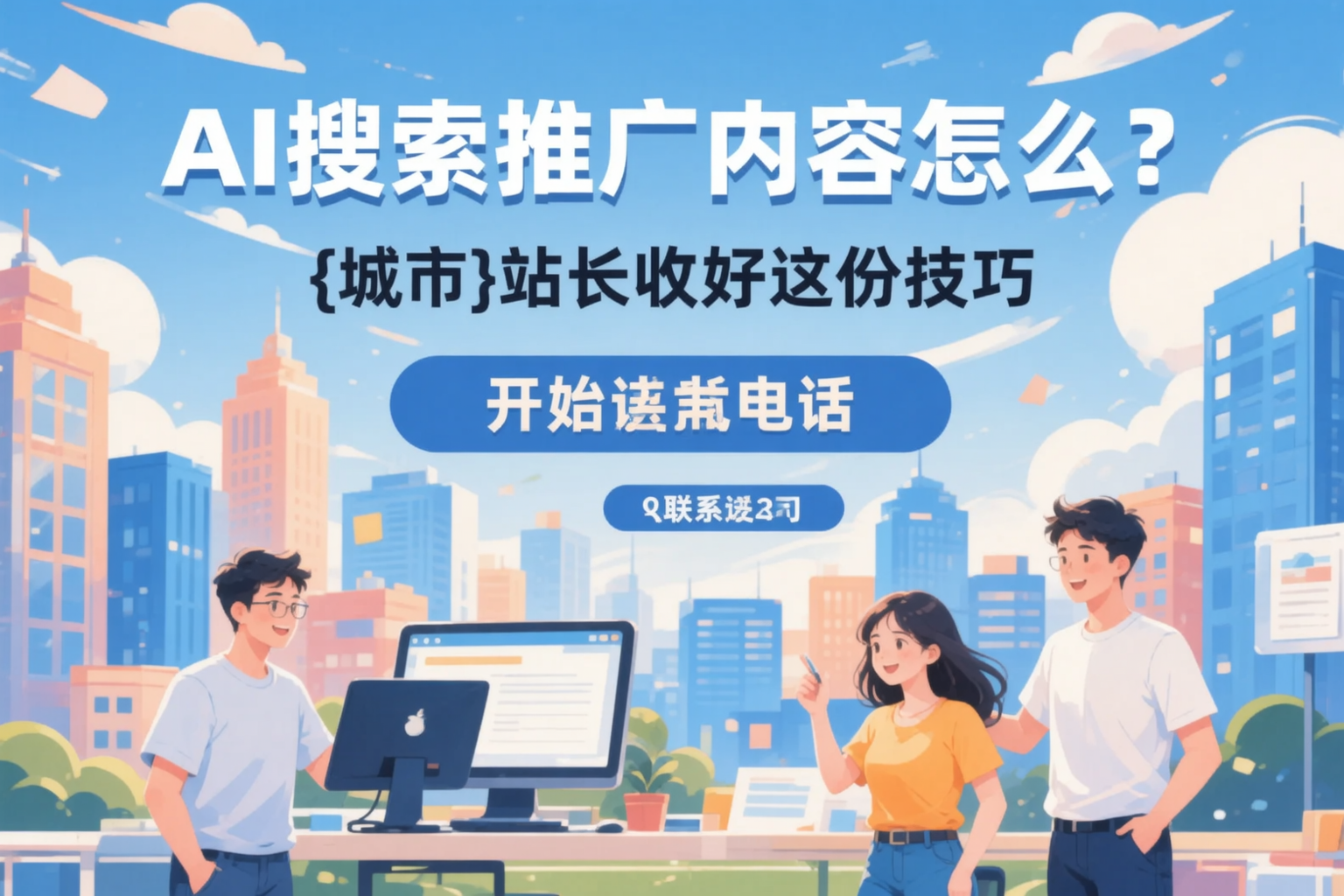 AI搜索推广内容怎么写?中山站长收好这份技巧