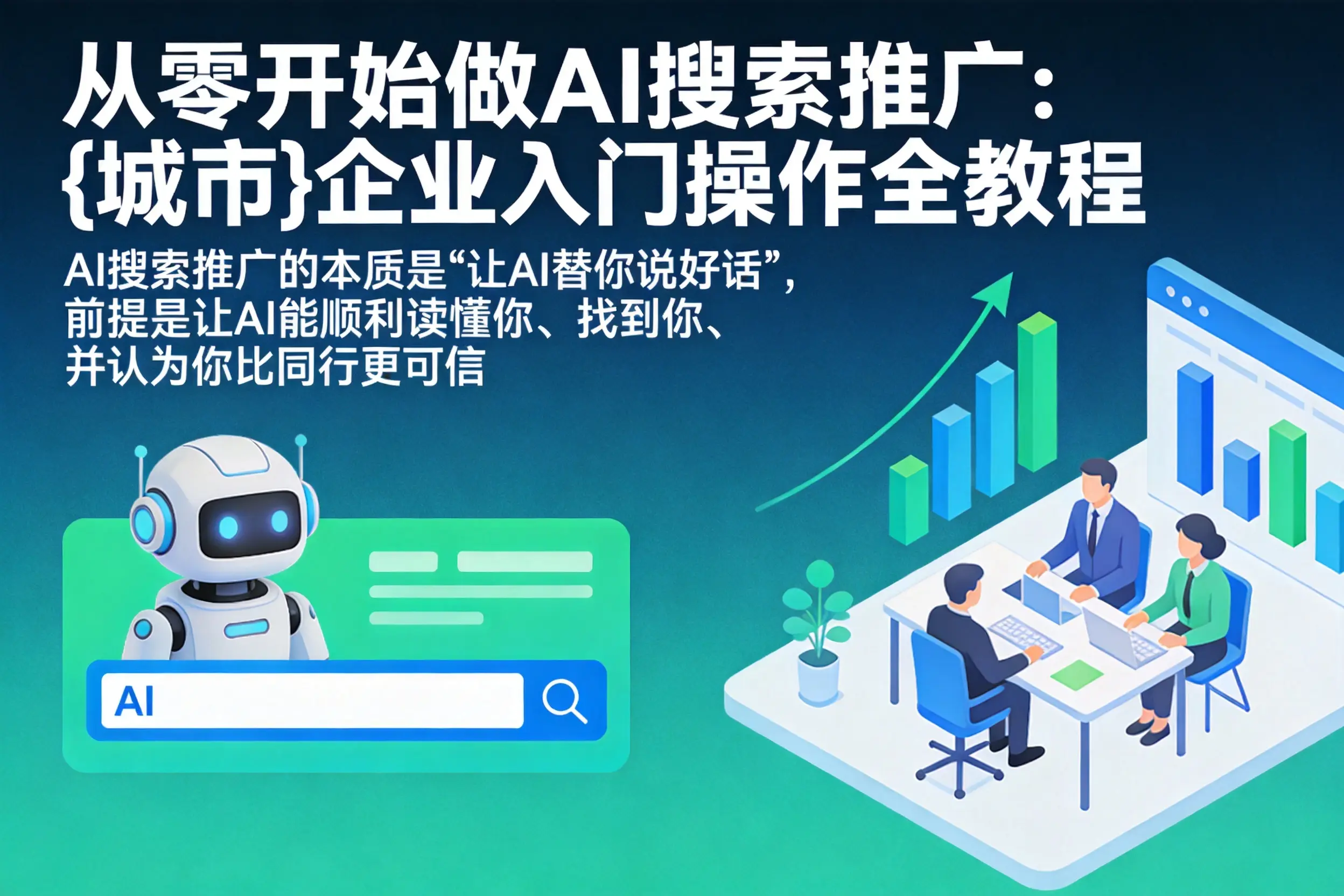 从零开始做AI搜索推广：中山企业入门操作全教程